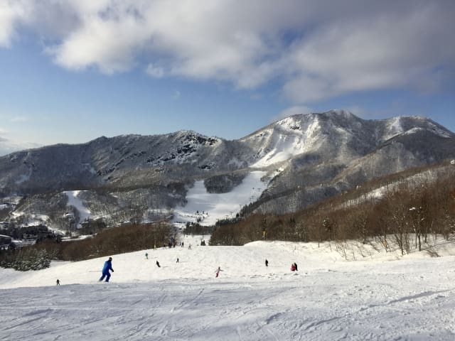雪山、スキー場