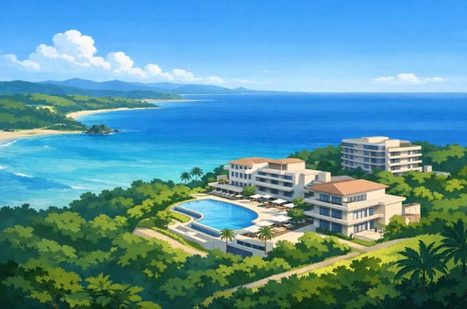 リゾートホテルのイメージ