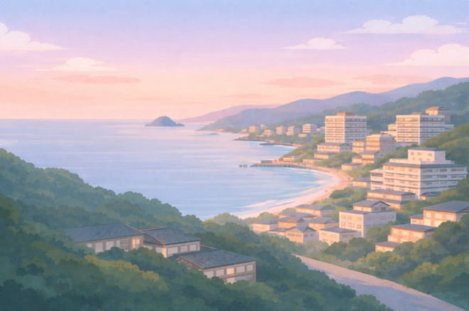 山と海とホテル